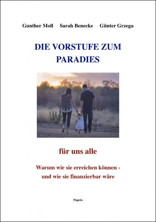 Prof. Dr. Med. Gunther Moll, Kinder Psychiater, Kinderrechtler und Autor. Buch Paradies | Buch Cover